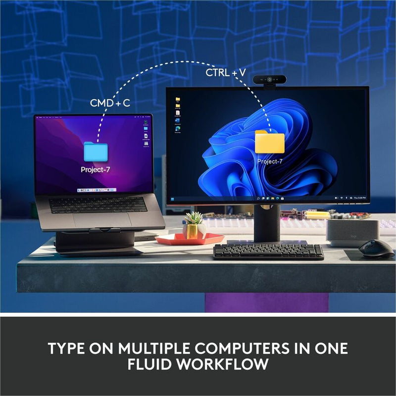 Logitech MX Mechanical Mini Minimalist Wireless Illuminated Keyboard (Linear) (Graphite)