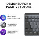 Logitech MX Mechanical Wireless Illuminated Performance Keyboard, Linear Switches, Backlit Keys, Bluetooth