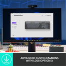 Logitech MX Mechanical Wireless Illuminated Performance Keyboard, Clicky Switches, Backlit Keys, Bluetooth
