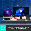 Logitech MX Mechanical Wireless Illuminated Performance Keyboard, Clicky Switches, Backlit Keys, Bluetooth