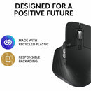 Logitech MX Master 3S - Wireless Performance Mouse with Ultra-fast Scrolling, Ergo, 8K DPI, Track on Glass, Black