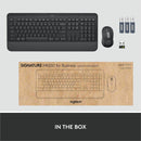 Logitech Signature MK650 Combo for Business Wireless Mouse and Keyboard Combo