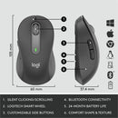 Logitech Signature MK650 Combo for Business Wireless Mouse and Keyboard Combo