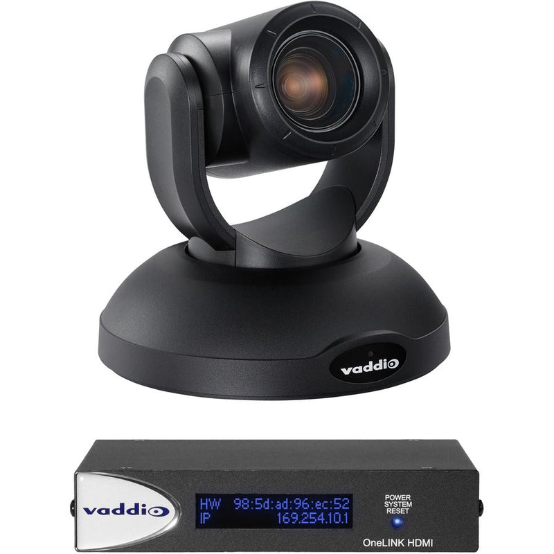 Vaddio RoboSHOT Video Conferencing Camera - 8.9 Megapixel - Black - TAA Compliant