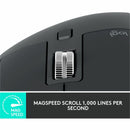 Logitech MX Master 3S for Business, Wireless Mouse with Quiet Clicks, 8K DPI, Logi Bolt USB Receiver, Graphite