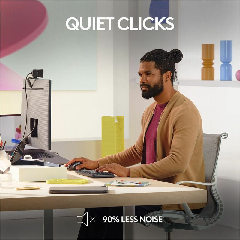 Logitech MX Master 3S for Mac - Wireless Bluetooth Mouse with Ultra-fast Scrolling, 8K DPI, Quiet Clicks, Space Gray