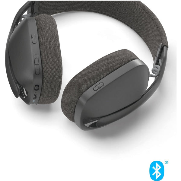 Logitech Zone Vibe 100 Lightweight Wireless Over-Ear Headphones, Graphite, 981-001256