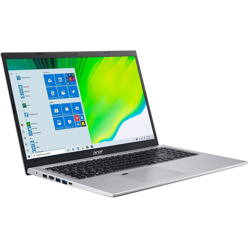 Acer Aspire 5 A515-56 A515-56-347N 15.6" Notebook - Full HD - Intel Core i3 11th Gen i3-1115G4 - 8 GB - 128 GB SSD - English Keyboard - Pure Silver