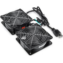 SolidRack Two (2) Fan Set for Wall Rack Cabinet US