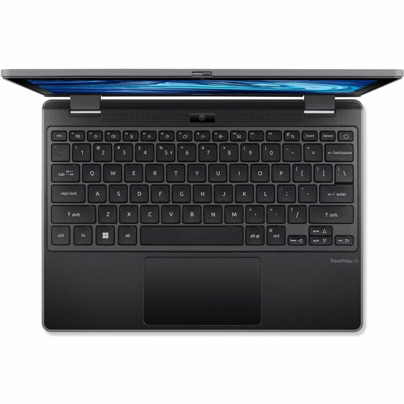 Acer TravelMate Spin B3 B311R-33 TMB311R-33-C872 11.6" Touchscreen Convertible 2 in 1 Notebook - WXGA - Intel N100 - 8 GB - 128 GB Flash Memory - English Keyboard - Black