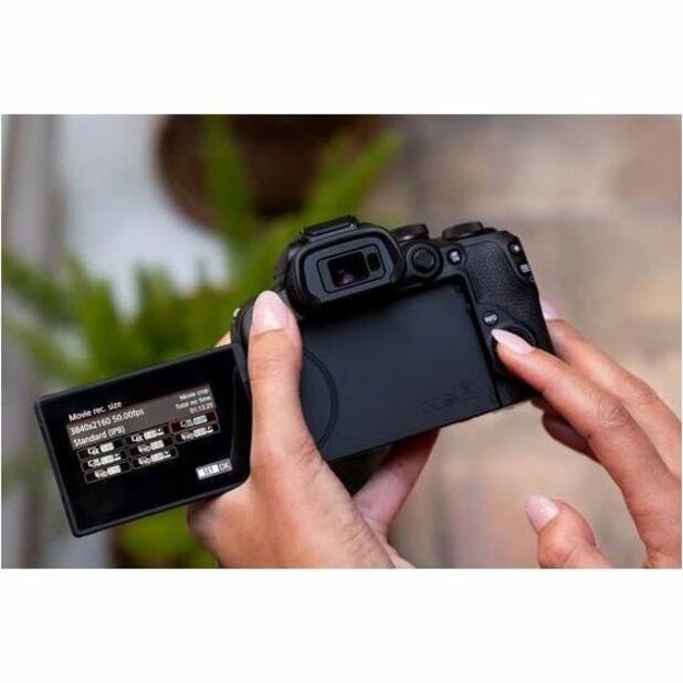 Canon EOS R10 24.2 Megapixel Full Frame Sensor Mirrorless Camera with Lens - 0.71" - 1.77"