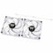 Thermaltake CT140 PC Cooling Fan White (2-Fan Pack) - 2 Pack