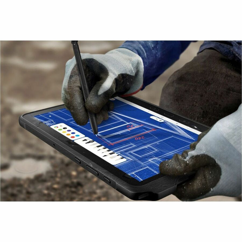 Samsung-IMSourcing Galaxy Tab Active Pro SM-T540 Tablet - 10.1" - Qualcomm Snapdragon 670 - 4 GB - 64 GB Storage - Android 9.0 Pie - Black