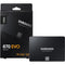 Samsung-IMSourcing 870 EVO MZ-77E250BW 250 GB Solid State Drive - 2.5" Internal - SATA (SATA/600) - Black