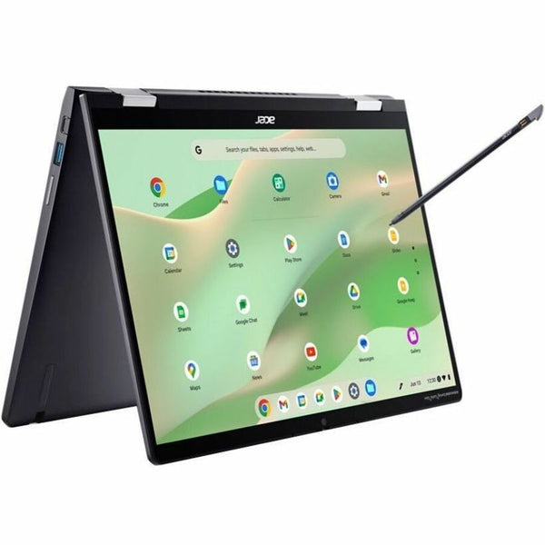 Acer Chromebook Spin 714 CP714-2WN CP714-2WN-320J 14" Touchscreen 2 in 1 Chromebook - WUXGA - Intel Core i3 13th Gen i3-1315U - 8 GB - 256 GB SSD - English (US) Keyboard - Iron