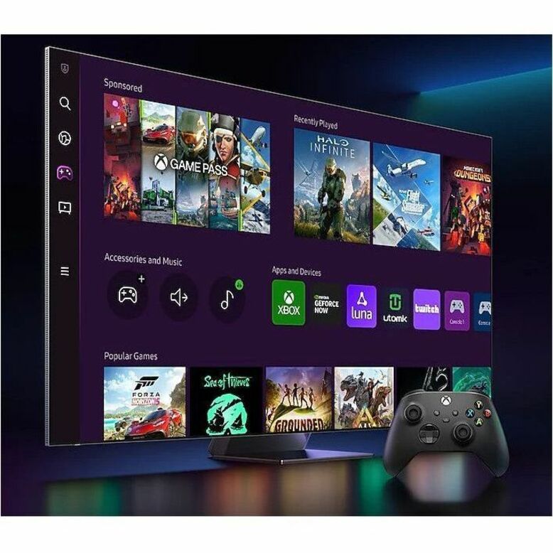 Samsung S90C QN83S90CAE 82.5" Smart OLED TV - 4K UHDTV - Titan, Black