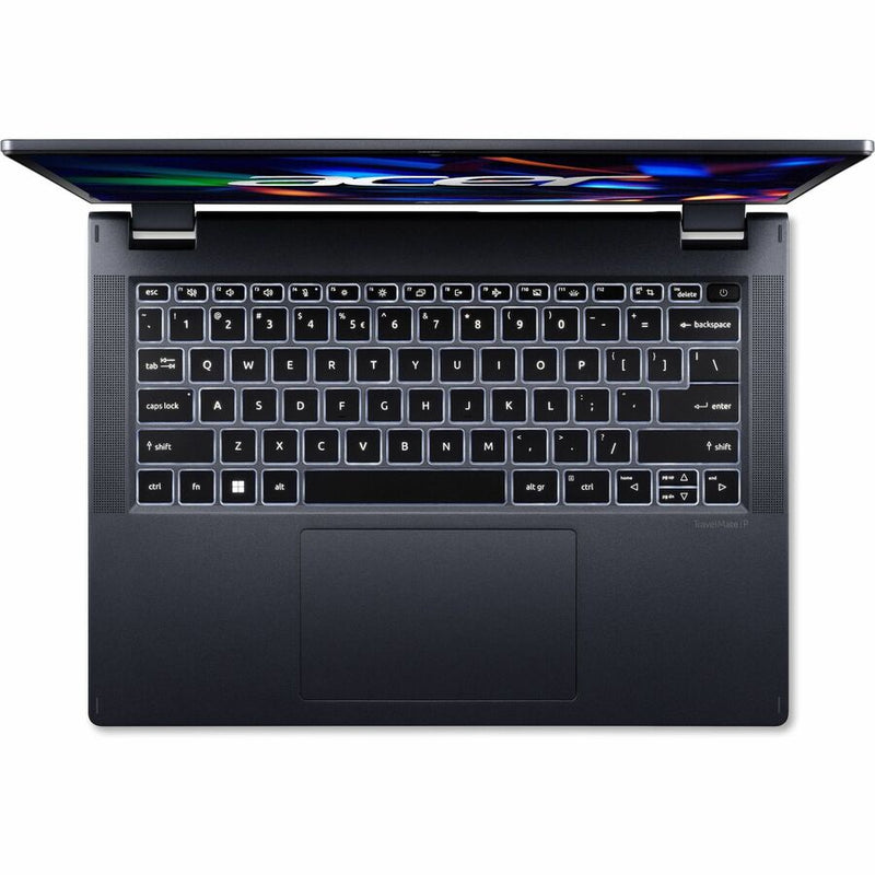 Acer TravelMate P4 14 P414-53 TMP414-53-50JC 14" Notebook - WUXGA - Intel Core i5 13th Gen i5-1345U - 16 GB - 512 GB SSD - English (US) Keyboard - Blue
