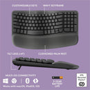 Logitech Wave Keys MK670 Keyboard & Mouse