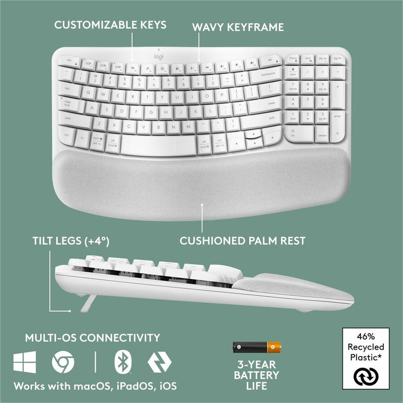 Logitech Wave Keys Keyboard