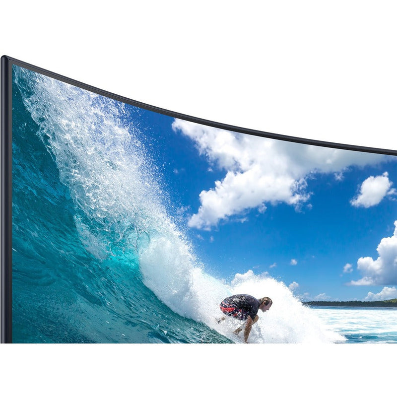 Samsung-IMSourcing C32T550FDN 32" Class Full HD Gaming LCD Monitor - 16:9 - Dark Blue Gray