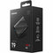 Samsung T9 4 TB Portable Rugged Solid State Drive - External - PCI Express NVMe - Black