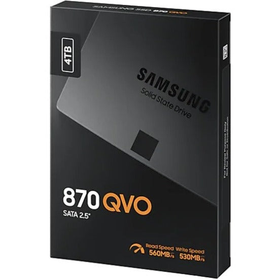 Samsung-IMSourcing 870 QVO MZ-77Q4T0BW 4 TB Solid State Drive - 2.5" Internal - SATA (SATA/600)