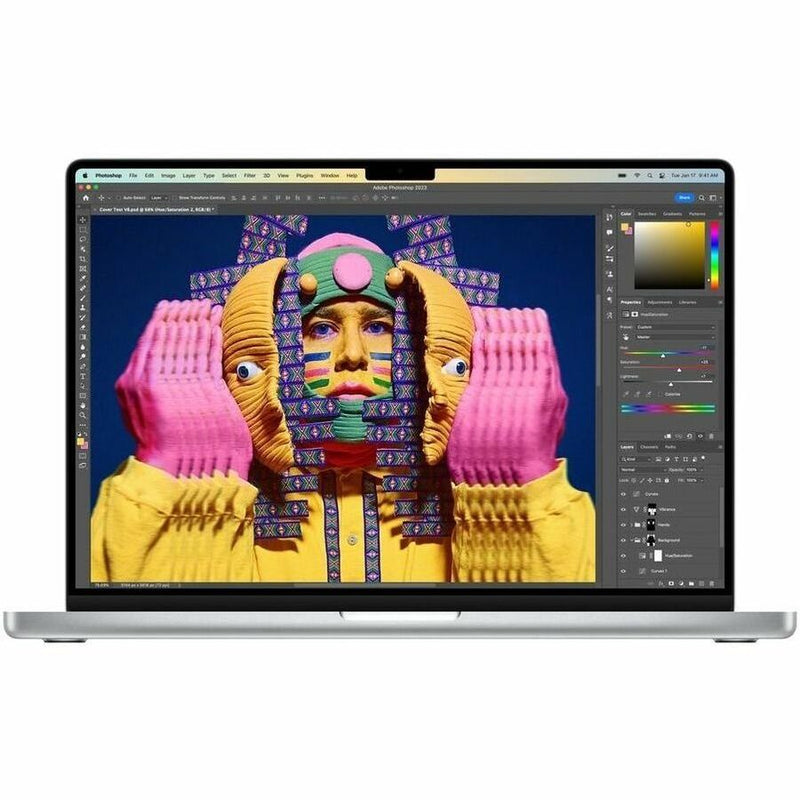 Apple MacBook Pro MR7J3LL/A 14.2" Notebook - Apple M3 - 8 GB - 512 GB SSD - English (US) Keyboard - Silver