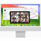 Apple iMac MQRK3LL/A All-in-One Computer - Apple M3 - 8 GB - 512 GB SSD - 24" 4.5K - Desktop - Silver
