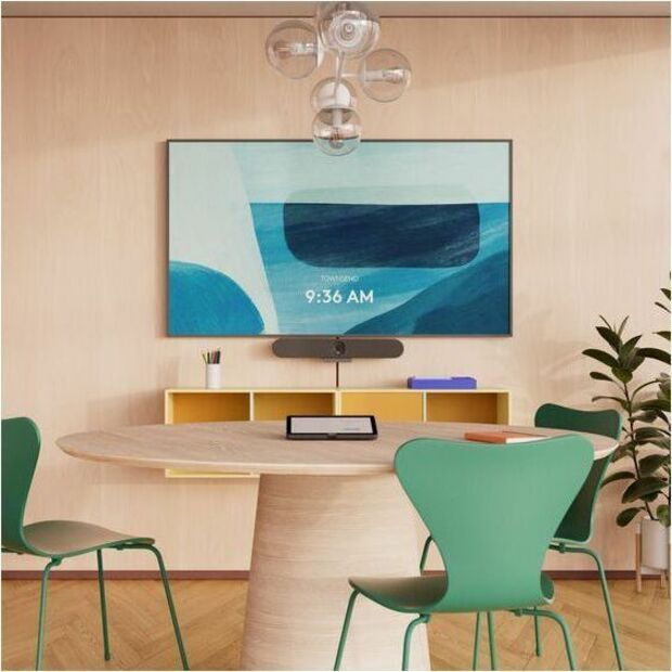 Logitech Huddle Room Universal VC Appliance with Tap Cat5e + Rally Bar Huddle, Graphite, Microsoft Teams & Zoom