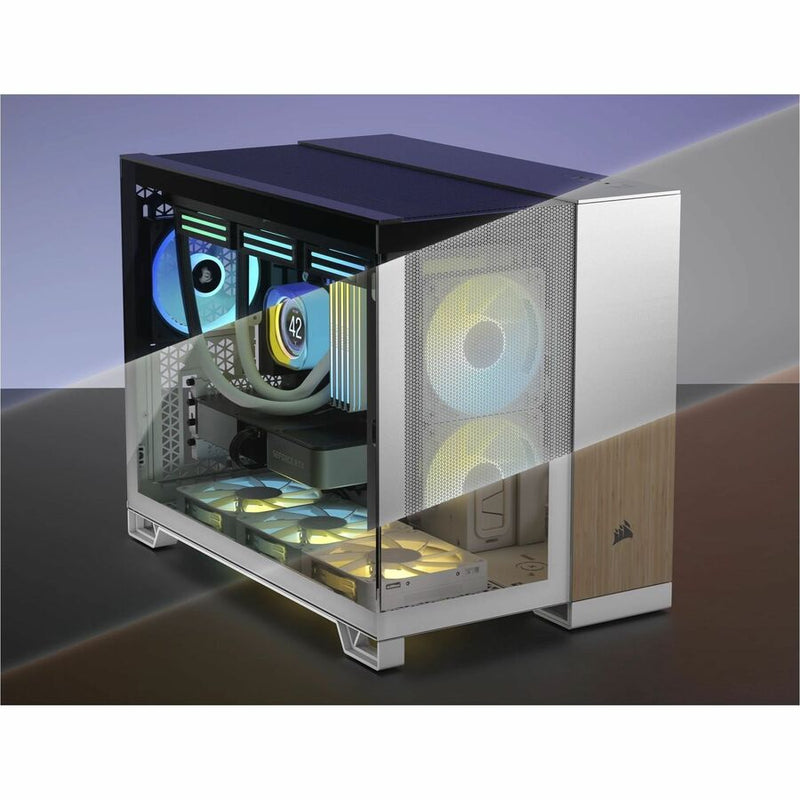 Corsair 2500D AIRFLOW Mid-Tower Dual Chamber PC Case - Black