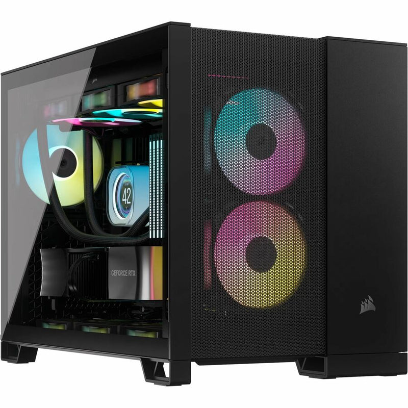 Corsair 2500D AIRFLOW Mid-Tower Dual Chamber PC Case - Black