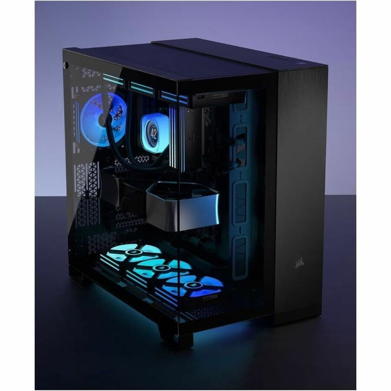 Corsair 6500D AIRFLOW Mid-Tower Dual Chamber PC Case - Black