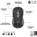 Logitech Signature Slim MK955 for Business Wireless Keyboard and Mouse Combo, Quiet Typing, Secure Receiver - Graphite