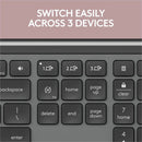 Logitech MK955 Signature Slim Wireless Keyboard and Mouse Combo, For Larger Hands, Quiet Typing and Clicking, Graphite