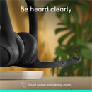 Logitech Zone 300 Wireless Bluetooth Headset With Noise-Canceling Microphone, Compatible with Windows, Mac, Chrome, Linux, iOS, iPadOS, Android - Black