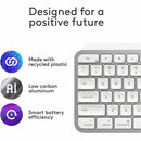 Logitech MX Keys S for Mac, Wireless Keyboard, Fluid, Precise Laptop-Like Typing, Programmable Keys, Backlit, Bluetooth USB C Rechargeable for MacBook Pro, Macbook Air, iMac, iPad (Pale Grey)
