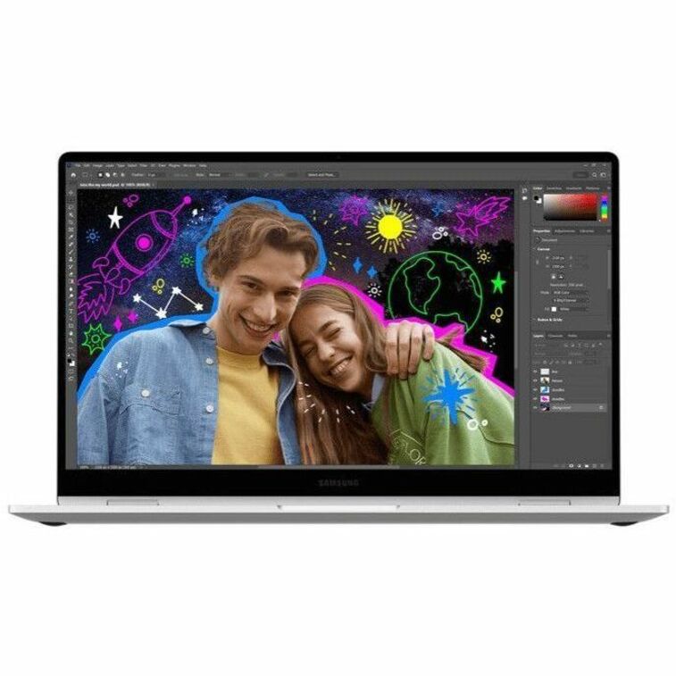 Samsung Galaxy Book4 360 NP754QGK-KS3US 15.6" Touchscreen Convertible 2 in 1 Notebook - Intel Core 5 120U - 16 GB - 256 GB SSD - Silver