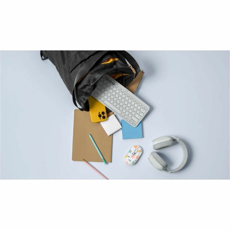 Logitech M340 Wireless Mouse with Limited Edition Prints, USB Receiver and Silent Clicks, Portable Wireless Mouse for Laptop, PC, Windows, Chrome, Surface, Floral Bouquet