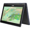 Asus Chromebook CR11 CR1104CGA-YZ42 11.6" Rugged Chromebook - HD - Intel N-Series N100 - 4 GB - 32 GB Flash Memory - Mineral Gray