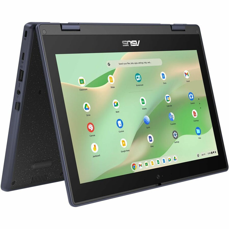 Asus Chromebook CR11 CR1104CGA-YZ84T 11.6" Touchscreen Rugged Chromebook - HD - Intel N-Series N100 - 8 GB - 64 GB Flash Memory - Mineral Gray