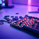 Logitech G515 LIGHTSPEED TKL Low Profile Wireless Gaming Keyboard, LIGHTSYNC RGB, Thin Tenkeyless Design, PBT Keycaps, Tactile (Brown) Mechanical Switches, Black