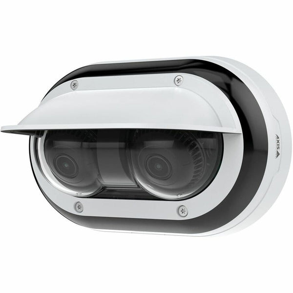 AXIS P4708-PLVE 8 Megapixel Outdoor 4K Network Camera - Color - Dome - Black - TAA Compliant