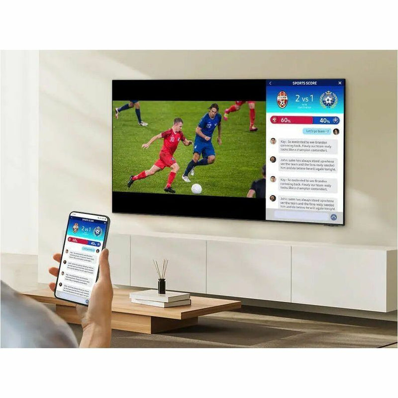 Samsung Q70D QN75Q70DAF 74.5" Smart LED-LCD TV 2024 - 4K UHDTV - High Dynamic Range (HDR) - Black