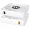 Thermaltake CT140 EX ARGB Sync PC Cooling Fan White (3-Fan Pack) - 3 Pack