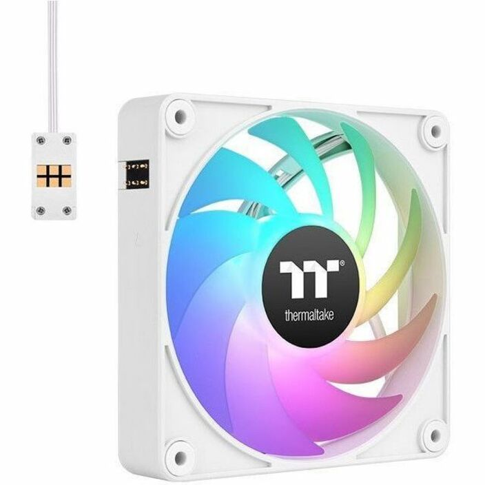 Thermaltake CT140 EX ARGB Sync PC Cooling Fan White (3-Fan Pack) - 3 Pack