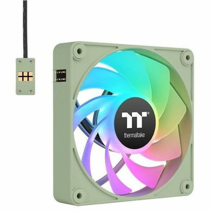 Thermaltake CT140 EX Reverse ARGB Sync PC Cooling Fan Matcha Green (3-Fan Pack) - 3 Pack