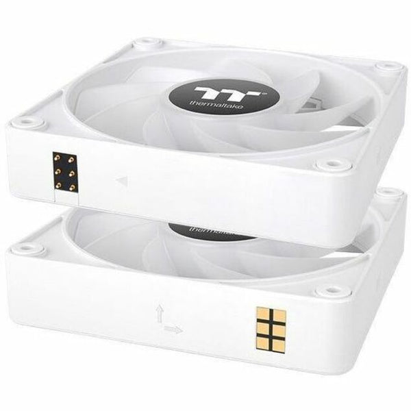 Thermaltake CT140 EX Reverse ARGB Sync PC Cooling Fan White (3-Fan Pack) - 3 Pack