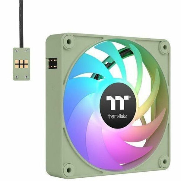 Thermaltake CT120 EX ARGB Sync PC Cooling Fan Matcha Green (3-Fan Pack) - 3 Pack