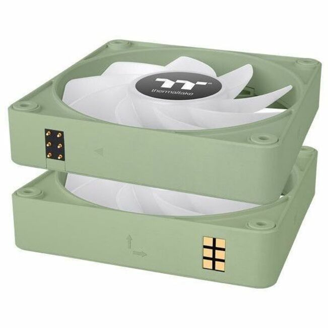 Thermaltake CT120 EX ARGB Sync PC Cooling Fan Matcha Green (3-Fan Pack) - 3 Pack