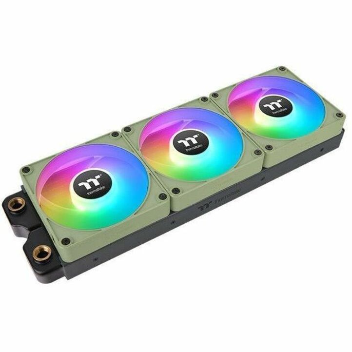 Thermaltake CT120 EX ARGB Sync PC Cooling Fan Matcha Green (3-Fan Pack) - 3 Pack